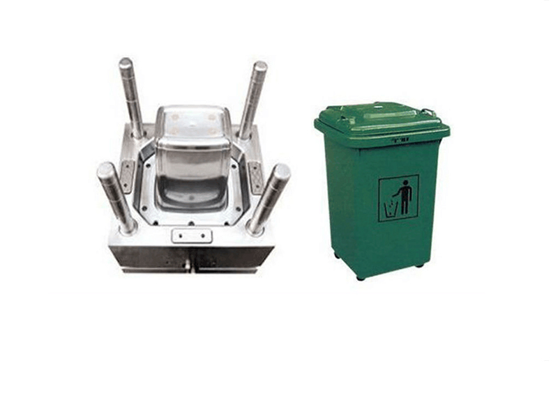 Trash can mould